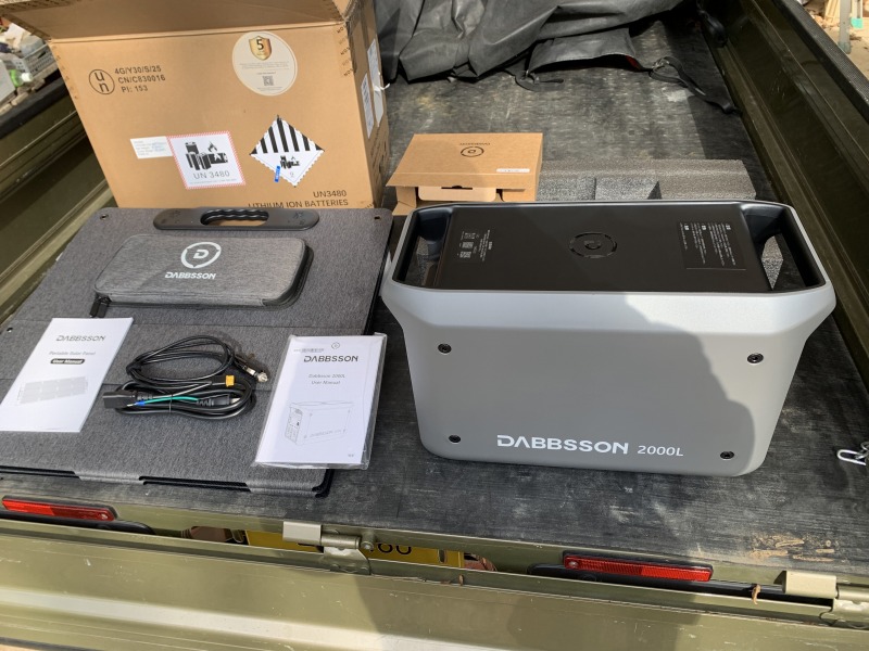 Dabbsson 2000L ポータブル電源